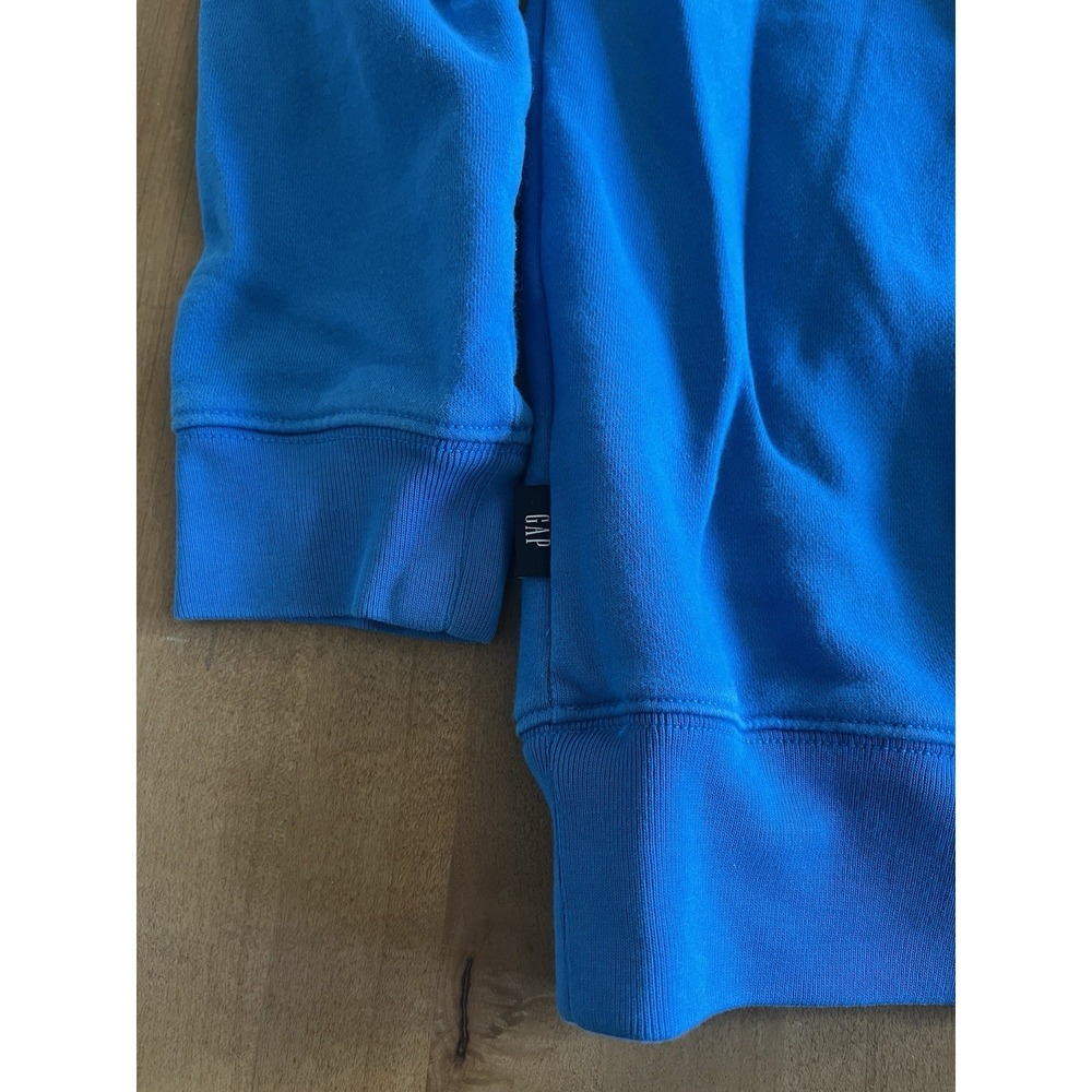 GAP x Smiley Vintage Soft Logo Hoodie Blue Sz M Medium Limited Edition - Picture 10 of 10